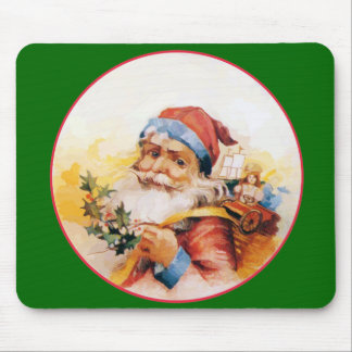 OLD SAINT NICK MOUSE PAD