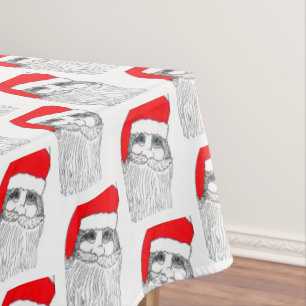 OLD SAINT NICK  TABLECLOTH
