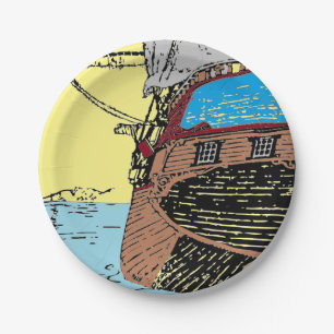 Old Salt Paper Plate