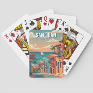 Old San Juan Puerto Rico Travel Playing Cards