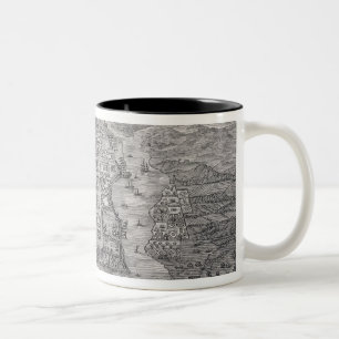 Old Santo Domingo City Two-Tone Coffee Mug