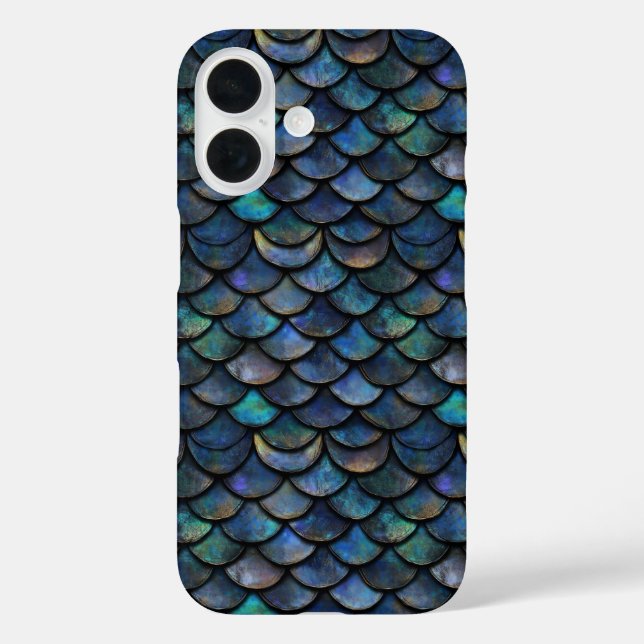 Old Scale Pattern Case-Mate iPhone Case (Back)