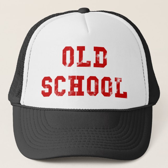Old School Baseball Cap | Oldskool Gifts (Front)
