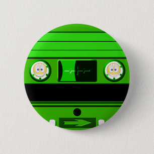 Old School,Cassette_ 6 Cm Round Badge
