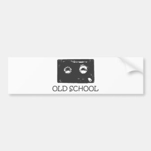 Old School cassette! Bumper Sticker
