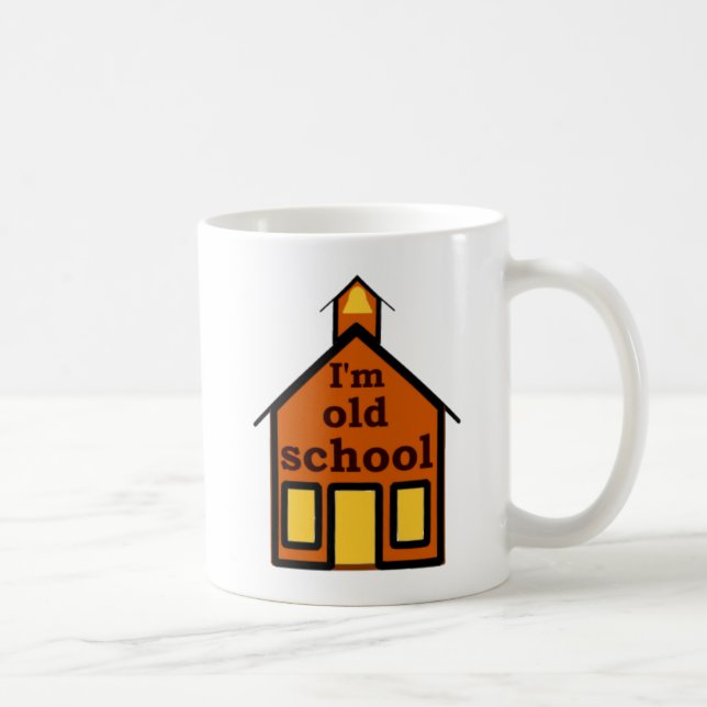 Old School Coffee Mug (Right)
