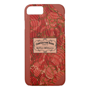 Old School Composition Notebook iPhone 8/7 Case