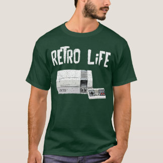 Old School Console Gaming Art Vintage Gaming vinta T-Shirt