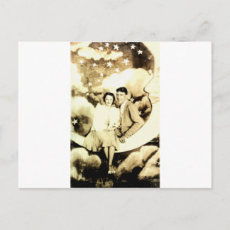 Old School Dance Picture Postcard
