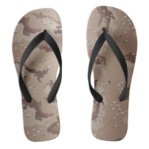 Old School Desert Camo Thongs
