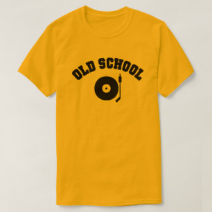 Old School DJ Record Player T-Shirt