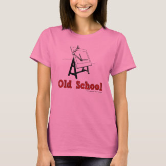 Old-School-Drafting-Board-red T-Shirt