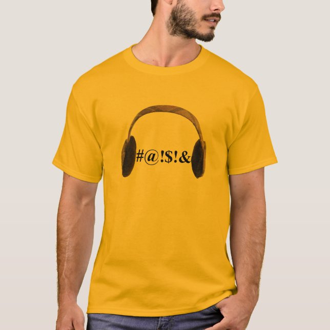 Old School - Ear Muffs T-Shirt (Front)