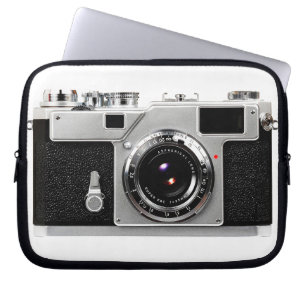 Old School Film Camera Laptop Sleeve