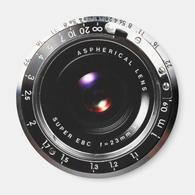 Old School Film Camera Magnet (Front)