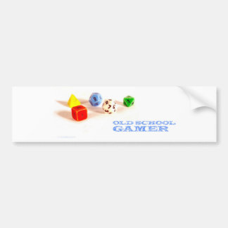 Old School Gamer • Bumper Sticker