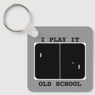 Old School Gamer Key Ring