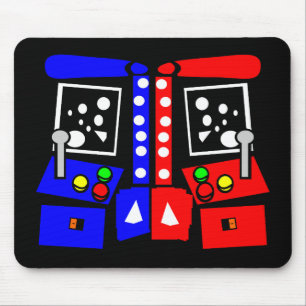 Old School Gamer Mouse Pad