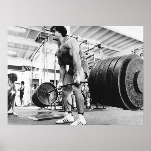 Old School - Golden Era - Bodybuilding Gym Poster | Zazzle