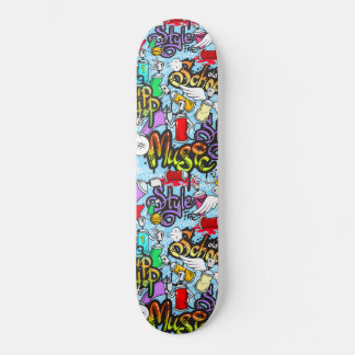 Old School Graffitti Skateboard