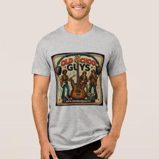 Old School Guys men's T-shirt Tri-Blend Shirt