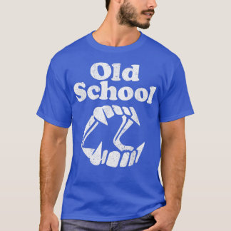 Old School Halloween Vampire Plastic Teeth 70's 80 T-Shirt