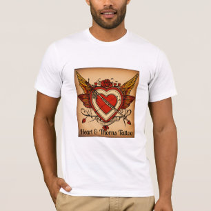 Old School Heart & Thorns Tattoo Tee