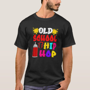 Old School Hip Hop Abstract Painter Artisan Messy T-Shirt