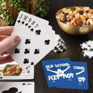 OLD SCHOOL HIP HOP funny music                     Playing Cards