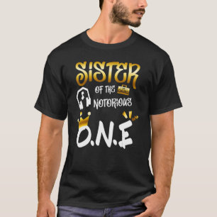 Old School Hip Hop Sister Of The Notorious One T-Shirt