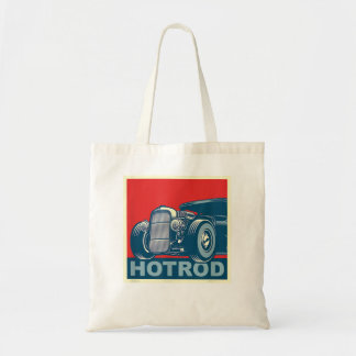 Old School Hot Rod Hope Retro Vintage Poster Tote Bag