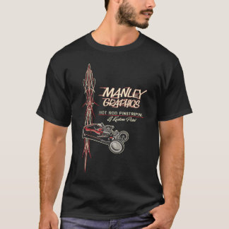 Old School Hot Rod Pinstriping Shirt
