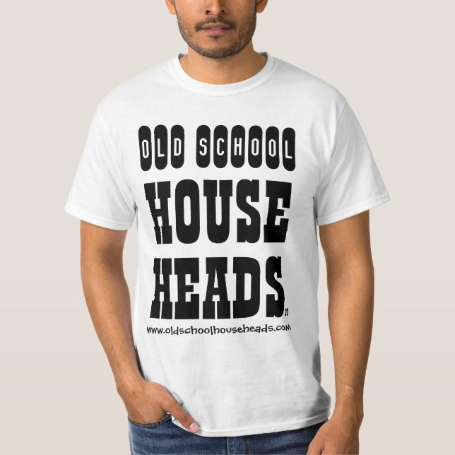 Old School House Heads Big Block T-1 T-Shirt (Front)