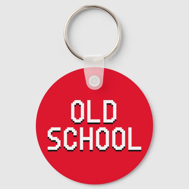 OLD SCHOOL KEY RING (Front)