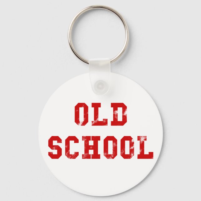 Old School Keychain | Oldskool Gifts (Front)