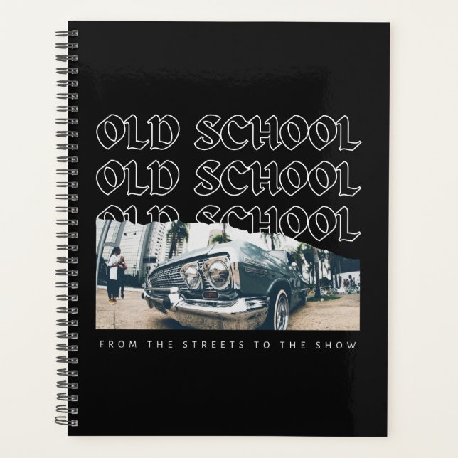 Old School Lowrider Tribute Planner (Front)