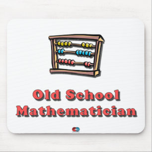 Old School Math Mouse Pad