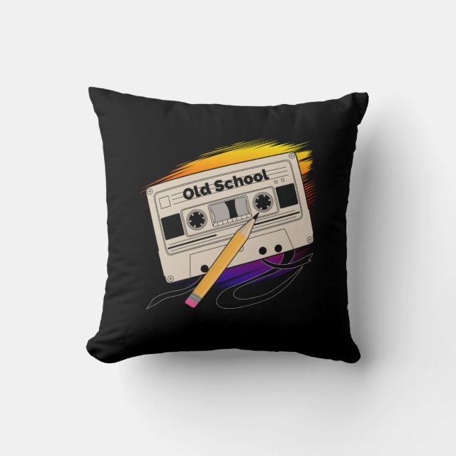 Old School Memories  Cushion (Front)
