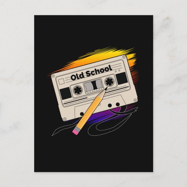Old School Memories Postcard (Front)