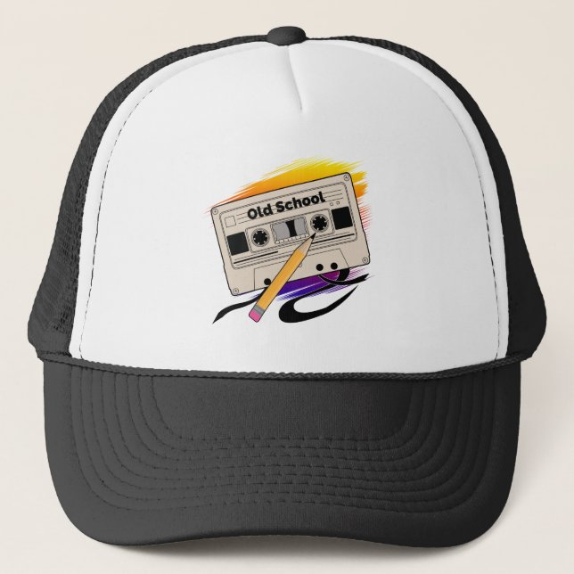 Old School Memories Trucker Hat (Front)