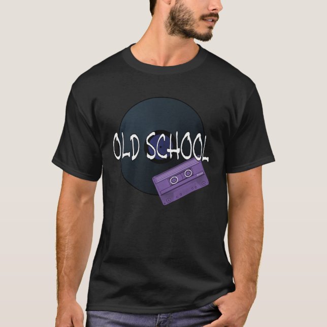 Old School Music T-Shirt (Front)