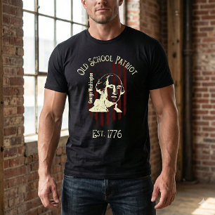 Old School Patriot T-Shirt Tri-Blend Shirt