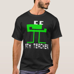 Old School PC Gaming Matheacher Number Muncher fri T-Shirt