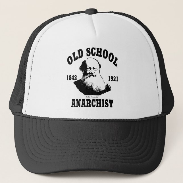 Old School  --  Peter Kropotkin Trucker Hat (Front)