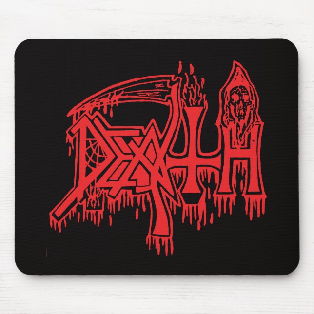 Old school red logo mousepad (Front)