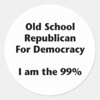 Old School Republican for Democracy -- Occupy