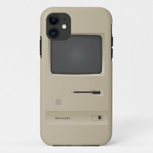 Old School Retro  PC Computer iPhone 11 Case