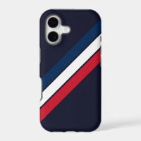 Old School Striped 70s 80s Retro Racing Stripes