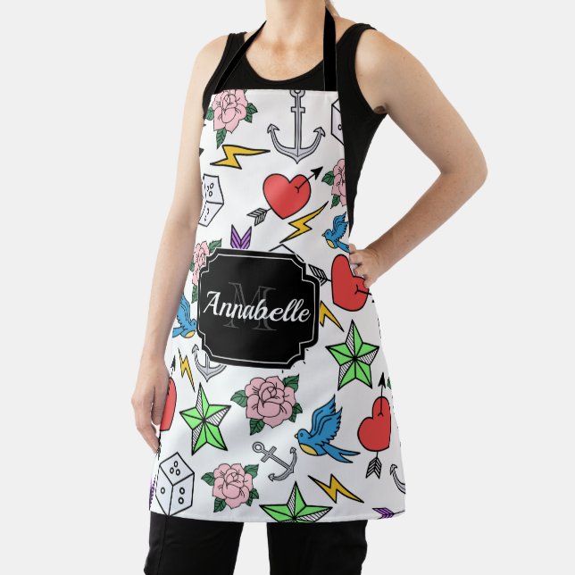 Old School Tattoo Apron (Insitu)
