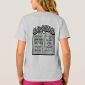 Old School Ten Commandments T-Shirt (Back)